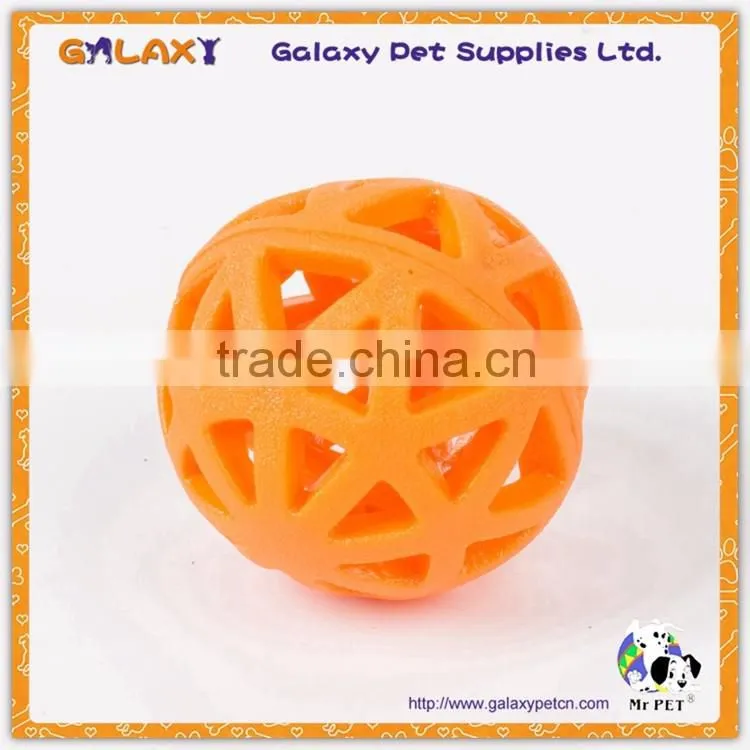 Plastic cat toy ball with bell inside, Plastic Cat Bell Ball Toys Double Color Ball Pet Toys With Small Bell