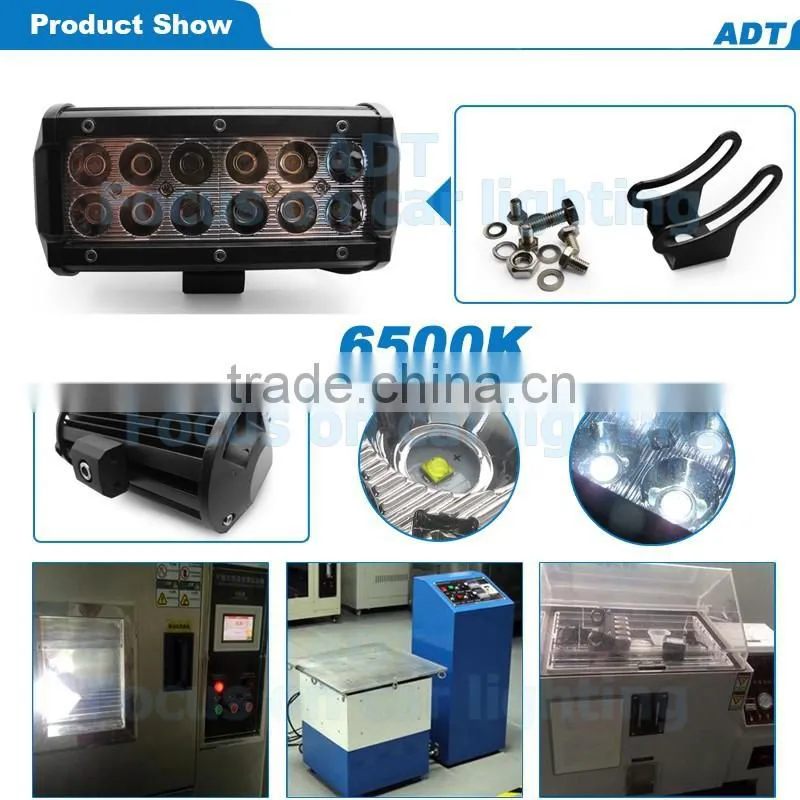 7Inch 36W CR-EE LED Work Light Flood Lamp Bar Driving Offroad 12-30V ATV SUV
