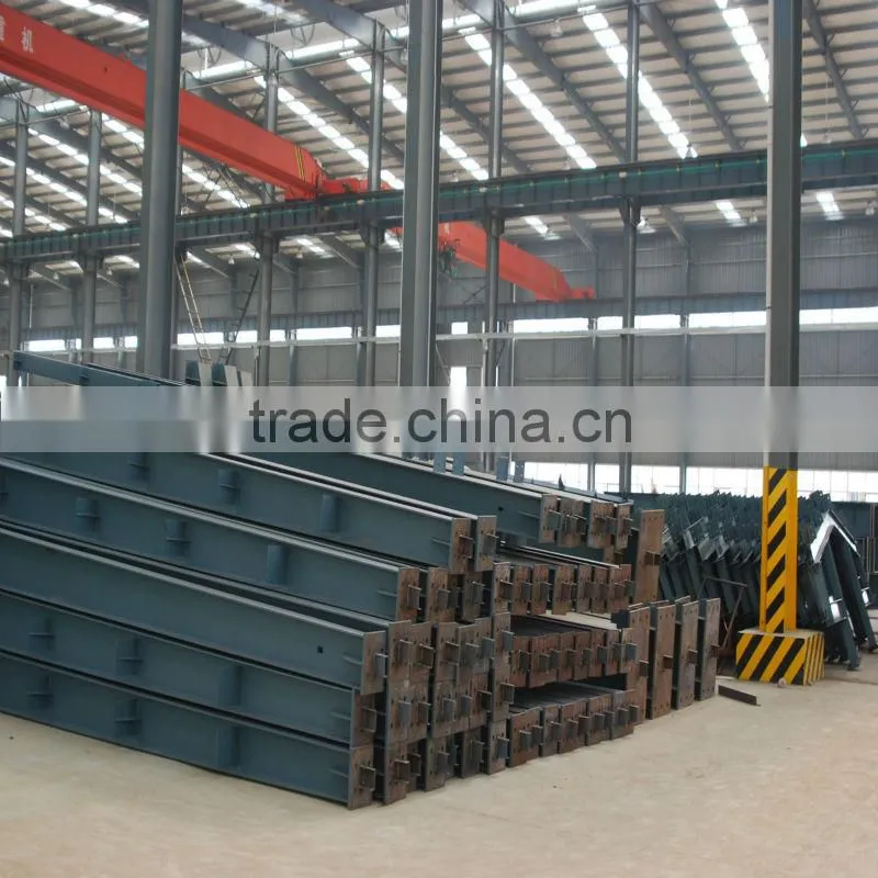 Colorful Steel Structure Fabricated Workshop Buildings