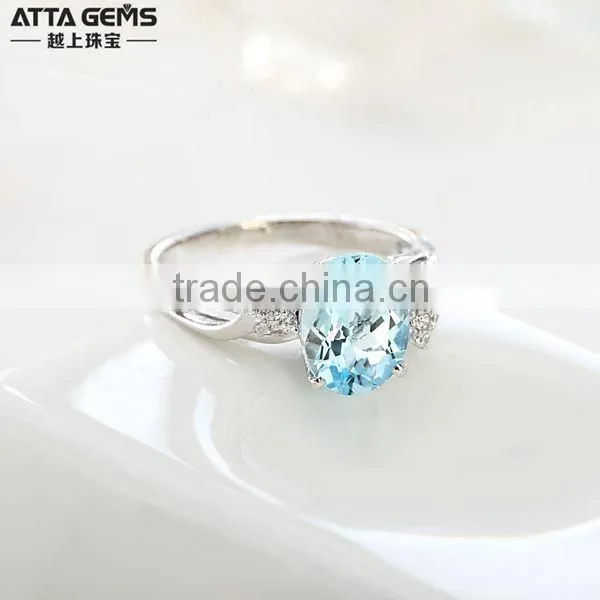 Gold gemstone ring latest style designs for women