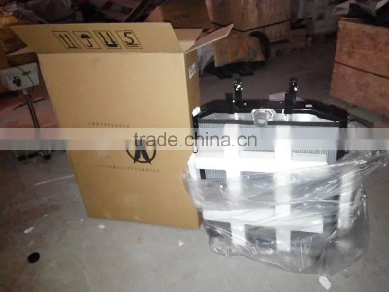 Sinotruk truck parts chassis parts for Howo cooling system VG9725530010 radiator