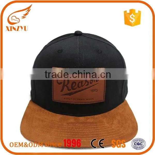 wholesale 100% cotton/arcylic up plain kids brim snapback hat
