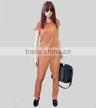 adult onesie cotton printed long fashion causal style
