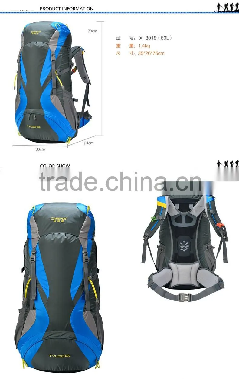 Creeper 2016 new water proof mountaineerning/hiking backpack