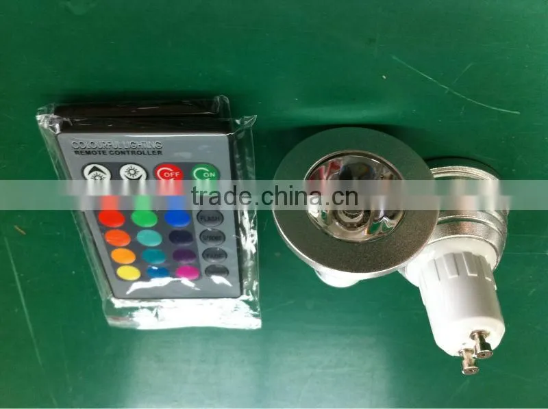 Modern indoor 5w gu10 rgb led Christmas decoration