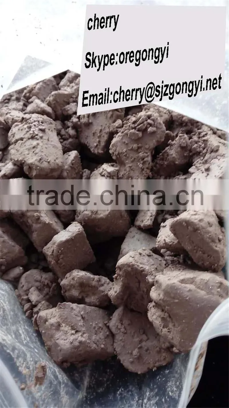 high quality washed brown kaolin clay raw lumps shap ball clay with good price for ceramic glaze use