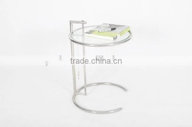 High quality small elegant unique Eileen Gray end table for sale