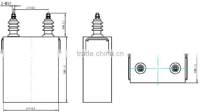 Self-healing Pulse Capacitor(HZDR-40kv,2uF)