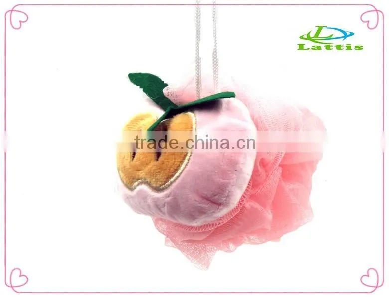 colorful shower bath ball best sale kid bath mesh ball sponge wholesale animal bath sponge