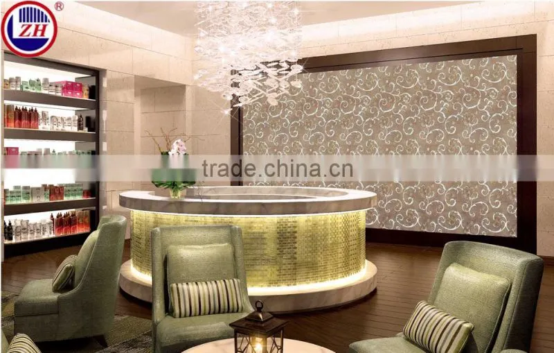 Guangzhou factory price lobby decoration 3d wall coverings