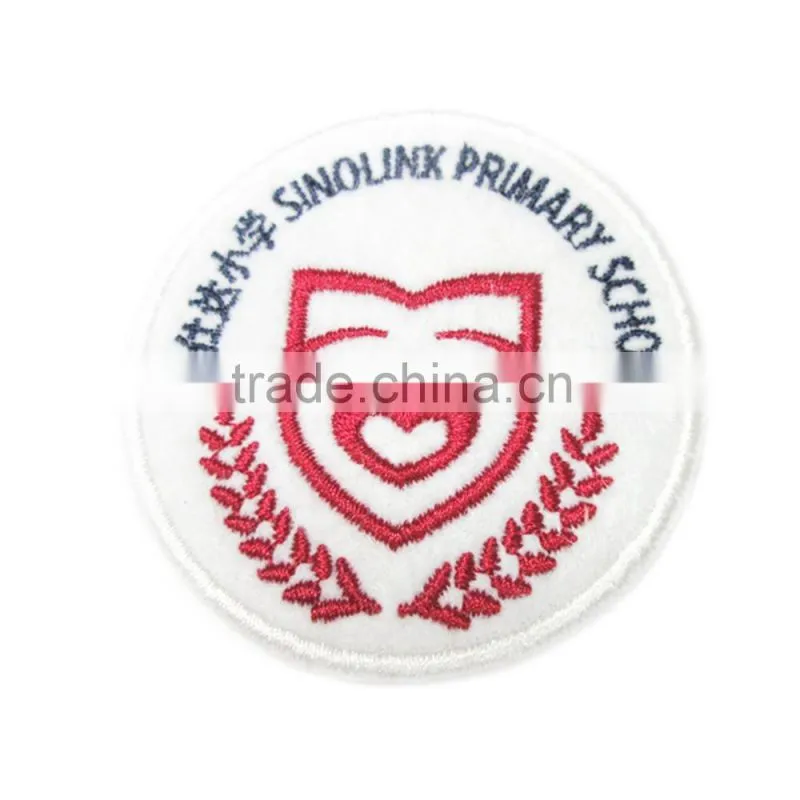 Custom Fabric Embroidery Name Felt Pathces for Uniform