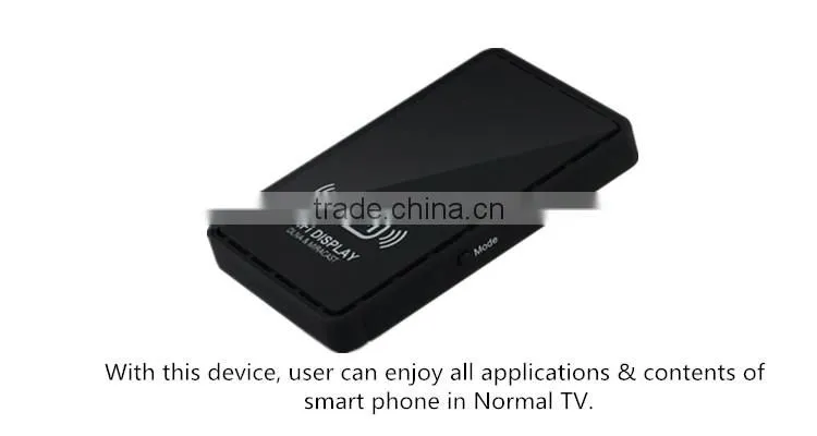 Miracast tv stick CPU Realtek 1185 processor cast your iOS 9 phone screen to big tv screen ,Miracast, Airplay