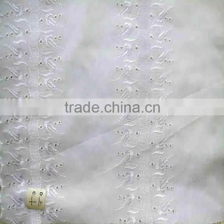 Alibaba China supplier T/C EMBROIDERY FABRIC 42"/43"