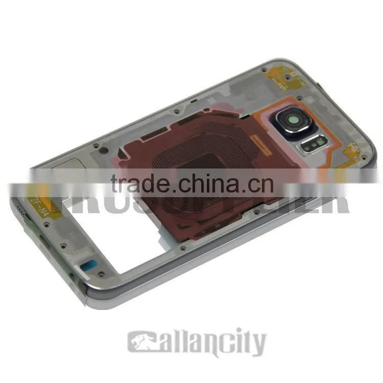 New for Samsung S6 gold middle middle frame for samsung s6 edge case