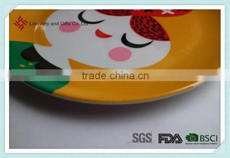 China manufacturer modern kitchenware melamine plate