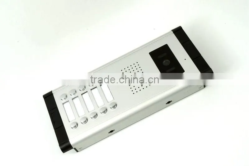 Door To Multi-Door Video Door Phone with rain cover doorbell 1VS 3-12 multi apartment video doorbell intercom