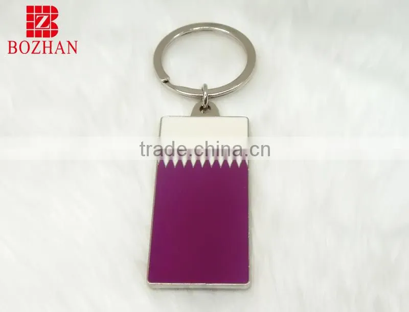 ODM promotional gift alloy key chain