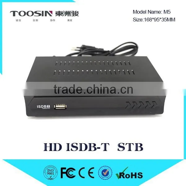 Peru Brazil FTA STB HD ISDB-T Antenna Receiver