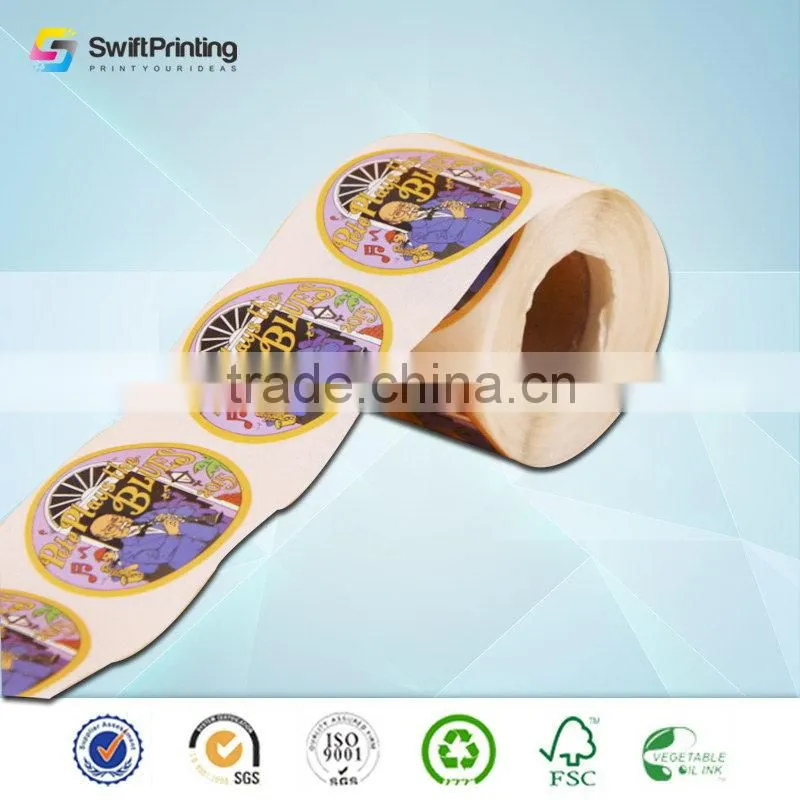 Super quality Cheapest inkjet advertising sticker printing