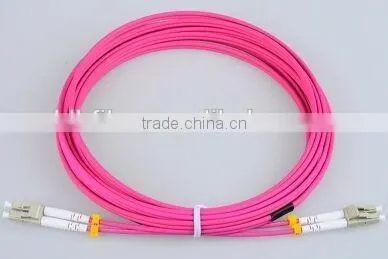 OM4 LC to LC Duplex fiber optic patch cord,OM4 fiber optic jumper/cables
