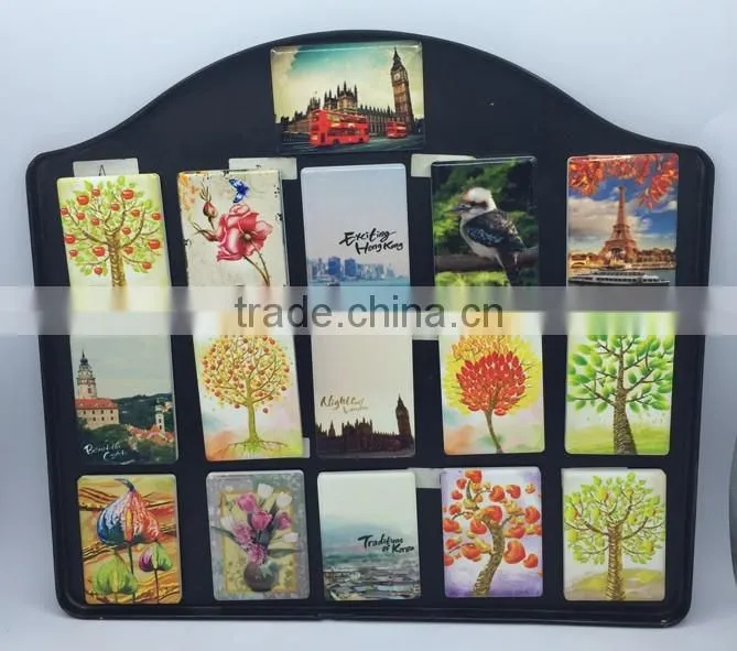 Custom black ceramic magnets for fridge