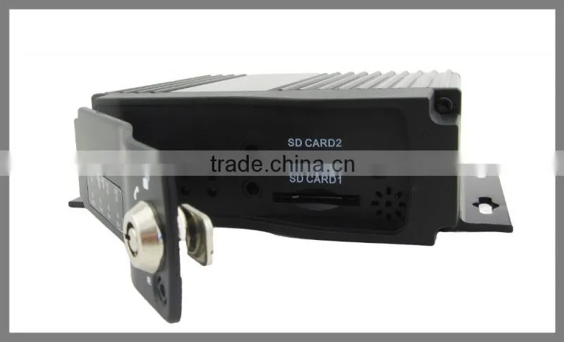 4G GPS MOBILE VEHICLE DVR H.264 BUS VEHICLE DVR WITH SD CARD RECORDING