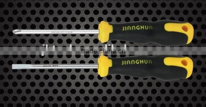 50CR-V steel screw driver slotted phillips magnetic function screwdrivers