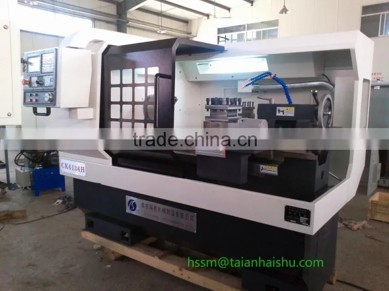 cnc lathe machine price CK6136H turning lathe