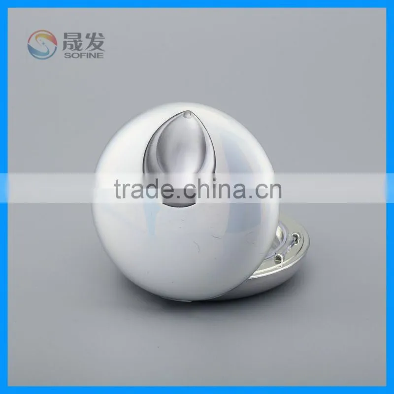 Plastic powder compact packaging empty powder compact