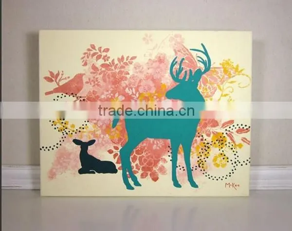 Modern acrylic kindergarten wall decoration