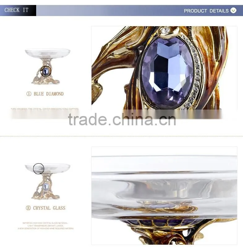 RORO Full Completeness enamel craft gift fruit plate candy plate