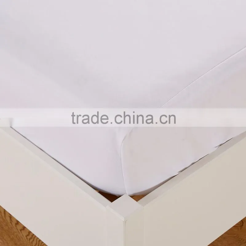Factory Price Knitted Waterproof Microfiber King Size Bed Bug Mattress Cover