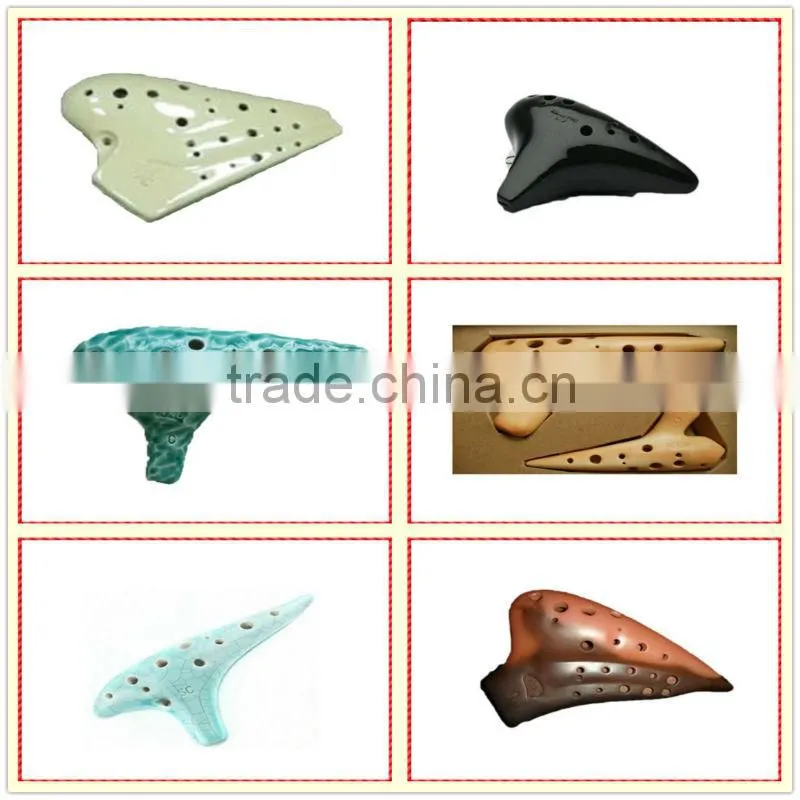 Vintage handmade musical ceramic ocarina for sale