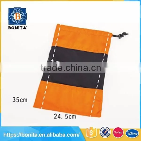 Factory directly orange colorful light wholesale drawstring bags with excellent quality