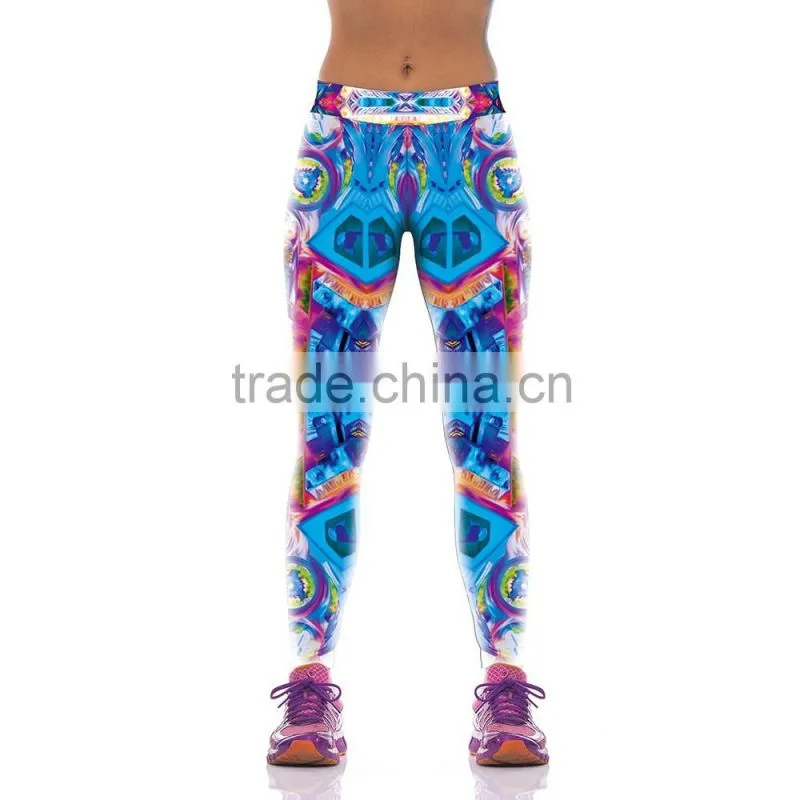 Latest New Women Digital Print Leggings Yoga Leggings N30-21