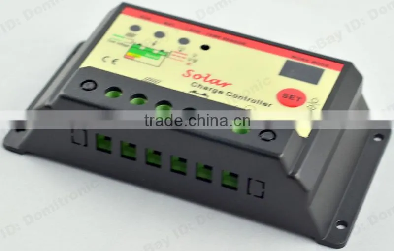 Car Solar Battery Charge Controller 20A/10A Battery Regulator 12V/24VDC Light&Timer Charger