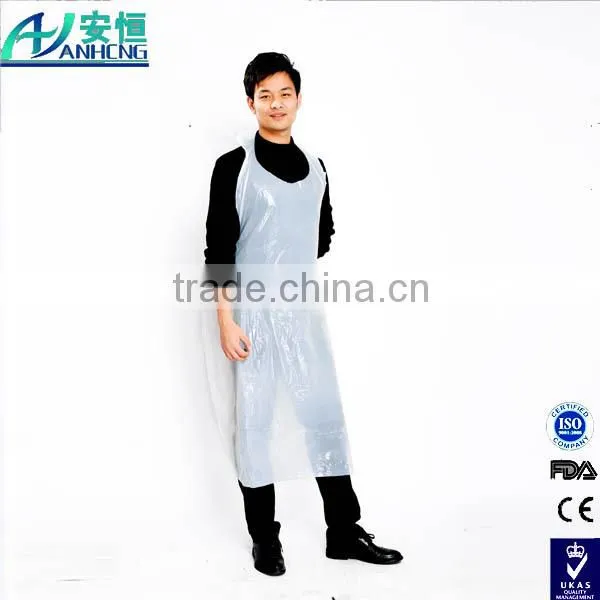 cheap price household use disposable kitchen plastic aprons