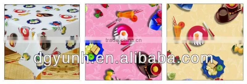 Teatime Plastic Tablecloth & Tablecloth Rolls