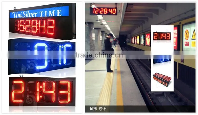 led digital clock/marathon race clock , outside used!!!!!!!