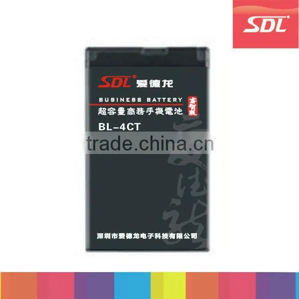 Factory supply business mobile phone battery, mobile phone batteries for nokia bp 4c for BL 5j Nokia 5800xm