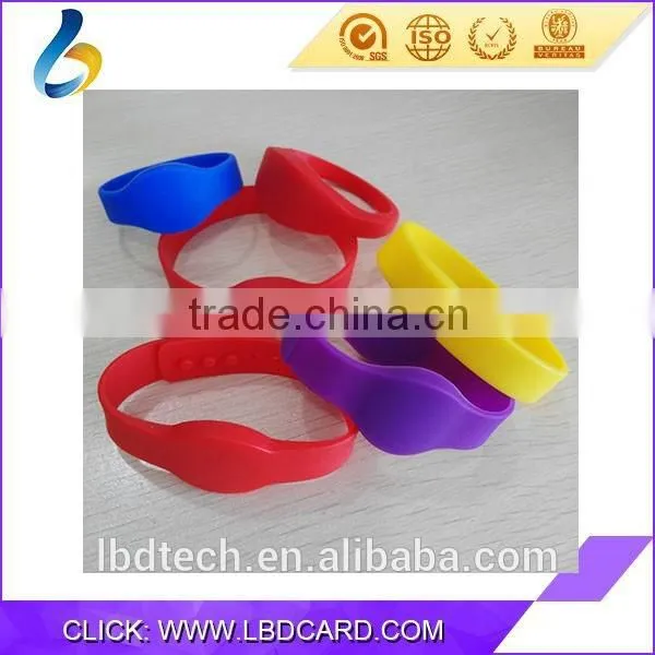 Hot Sale RFID Silicone Wristband For Event MIFARE Classic 1K Bracelet