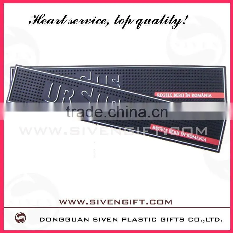 Eco-friendly 2012 hot sell promotion pvc bar mat