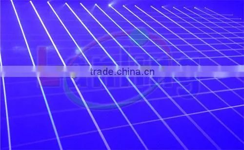 Lanling hot sale 32 heads powerful and beautiful blue mobile laser net