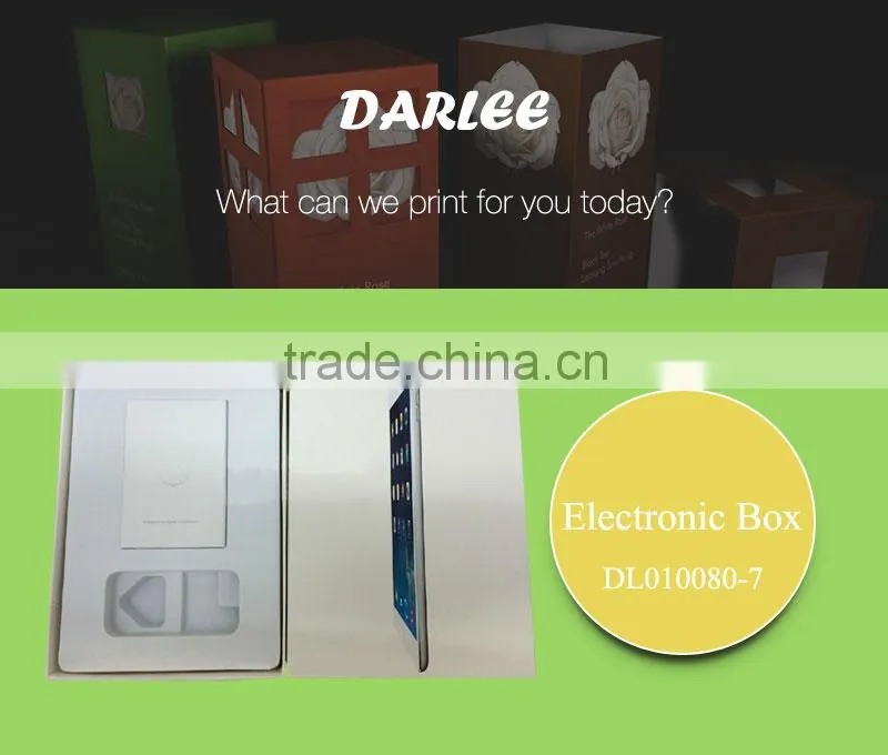 Custom empty electronic products cardboard paper ipad mini packaging box