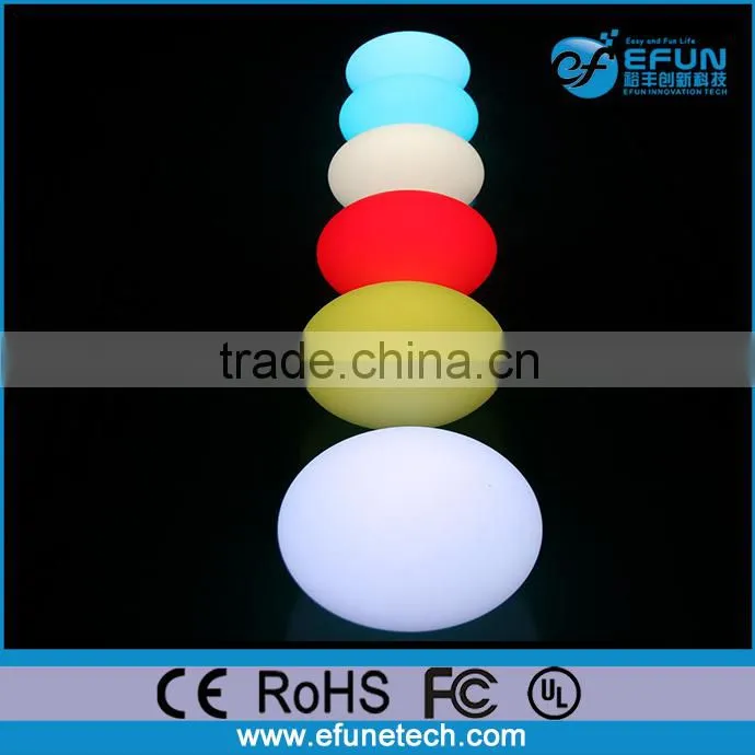 wireless colorful illuminated decorative ball,waterproof led sphere lights