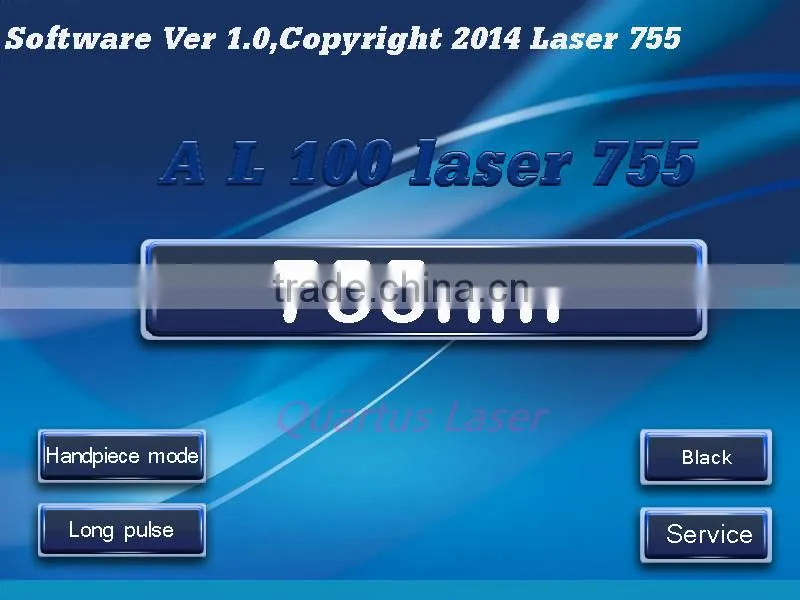 Effective, 755 nm q switch nd yag alexandrite laser hair removal tatoo removal device
