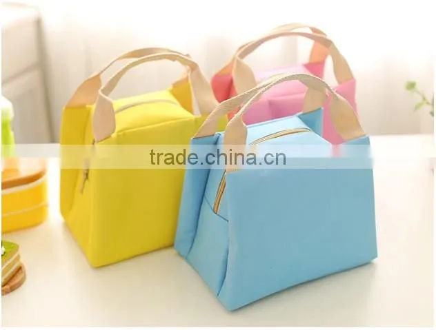 fashion inspissate isothermic bags tote lunch bag