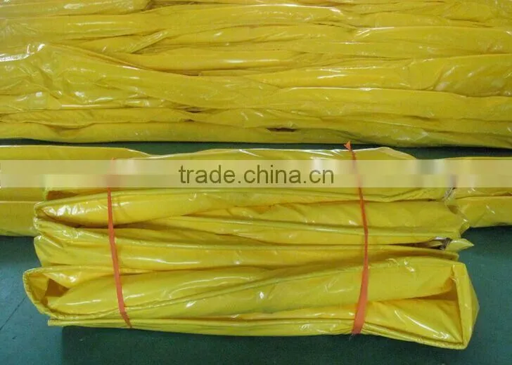 Soild Float PVC Oil spill containment Boom
