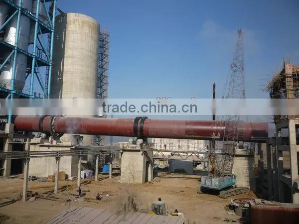 China manufacturer Cement making machine Yuhong rotary calcination kiln