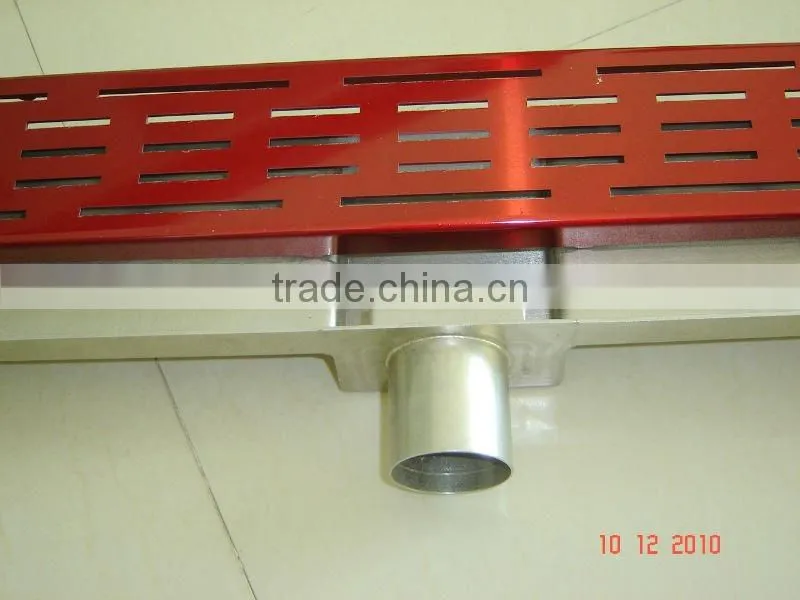 stainless steel shower channel